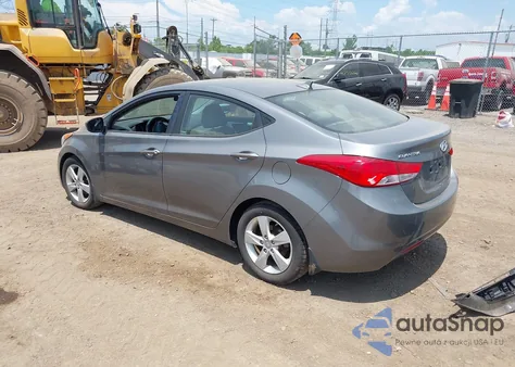 2013 Hyundai Elantra Gls z USA, uszkodzony, nr VIN 5NPDH4AE0DH309679
